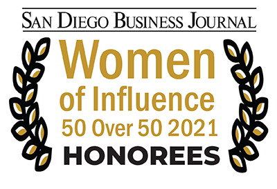 SDBJ Women of Influence 50 Over 50 2021